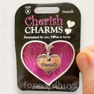 Bundle Sale 3 for $15 | Cherish Charms | Danielle | Name Charm | Mulberry Studio